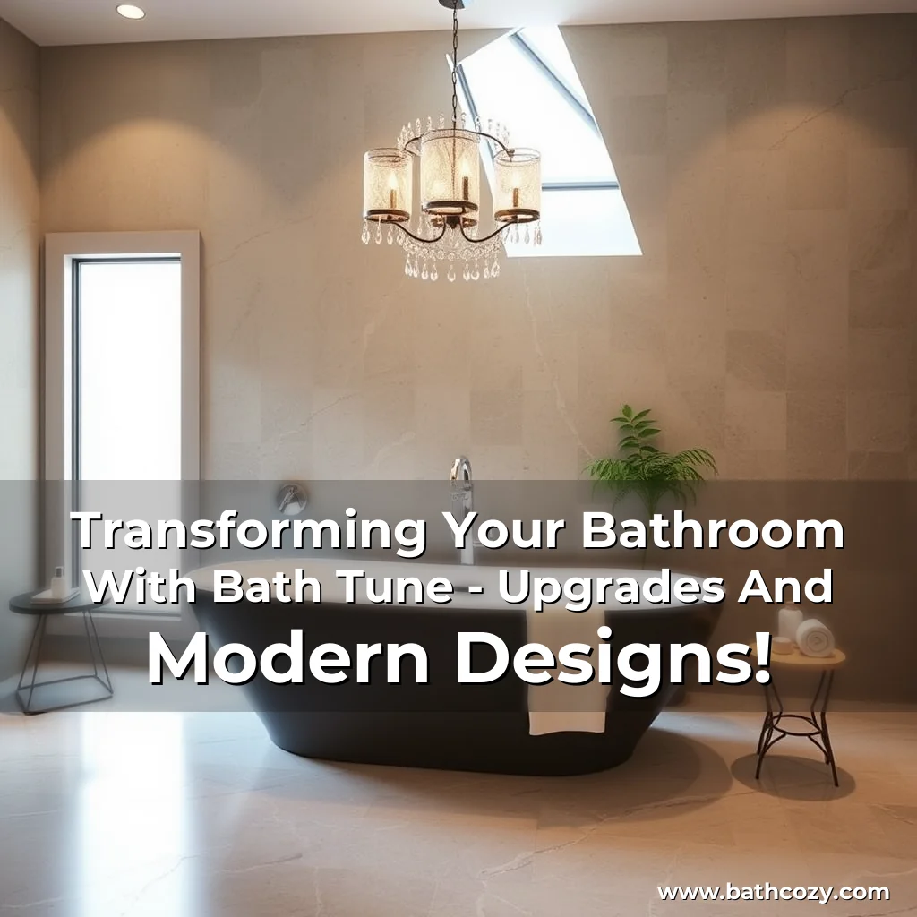 Artistic representation for Transforming Your Bathroom With Bath Tune - Upgrades And Modern Designs!