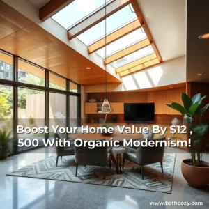Artistic representation for Boost Your Home Value By $12 , 500 With Organic Modernism!