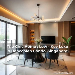 Artistic representation for The Chic Home : Low - Key Luxe In Bencoolen Condo, Singapore!