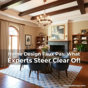 Artistic representation for Home Design Faux Pas: What Experts Steer Clear Of!