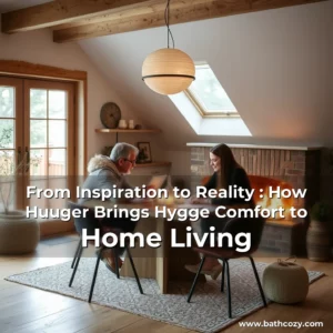 Artistic representation for From Inspiration to Reality : How Huuger Brings Hygge Comfort to Home Living
