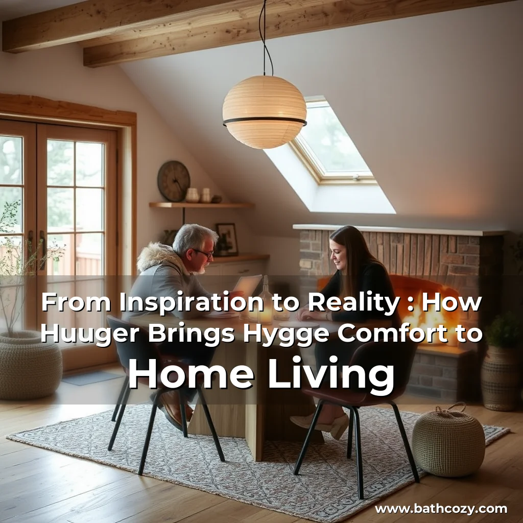 Artistic representation for From Inspiration to Reality : How Huuger Brings Hygge Comfort to Home Living