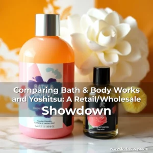 Artistic representation for Comparing Bath & Body Works and Yoshitsu: A Retail/Wholesale Showdown
