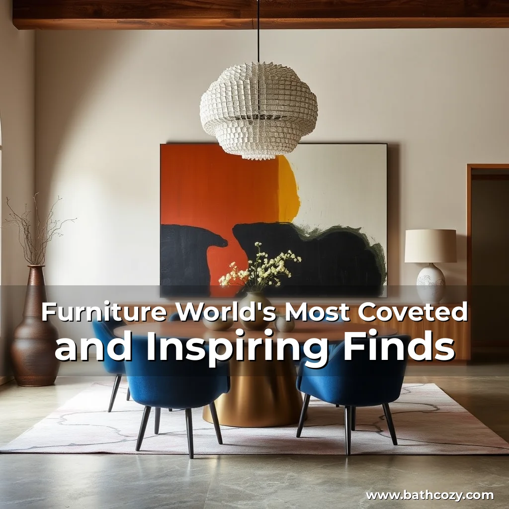 Artistic representation for Furniture World's Most Coveted and Inspiring Finds