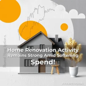Artistic representation for Home Renovation Activity Remains Strong Amid Softening Spend!