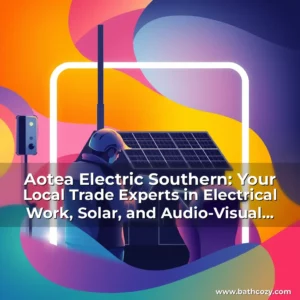 Artistic representation for Aotea Electric Southern: Your Local Trade Experts in Electrical Work, Solar, and Audio-Visual Automation