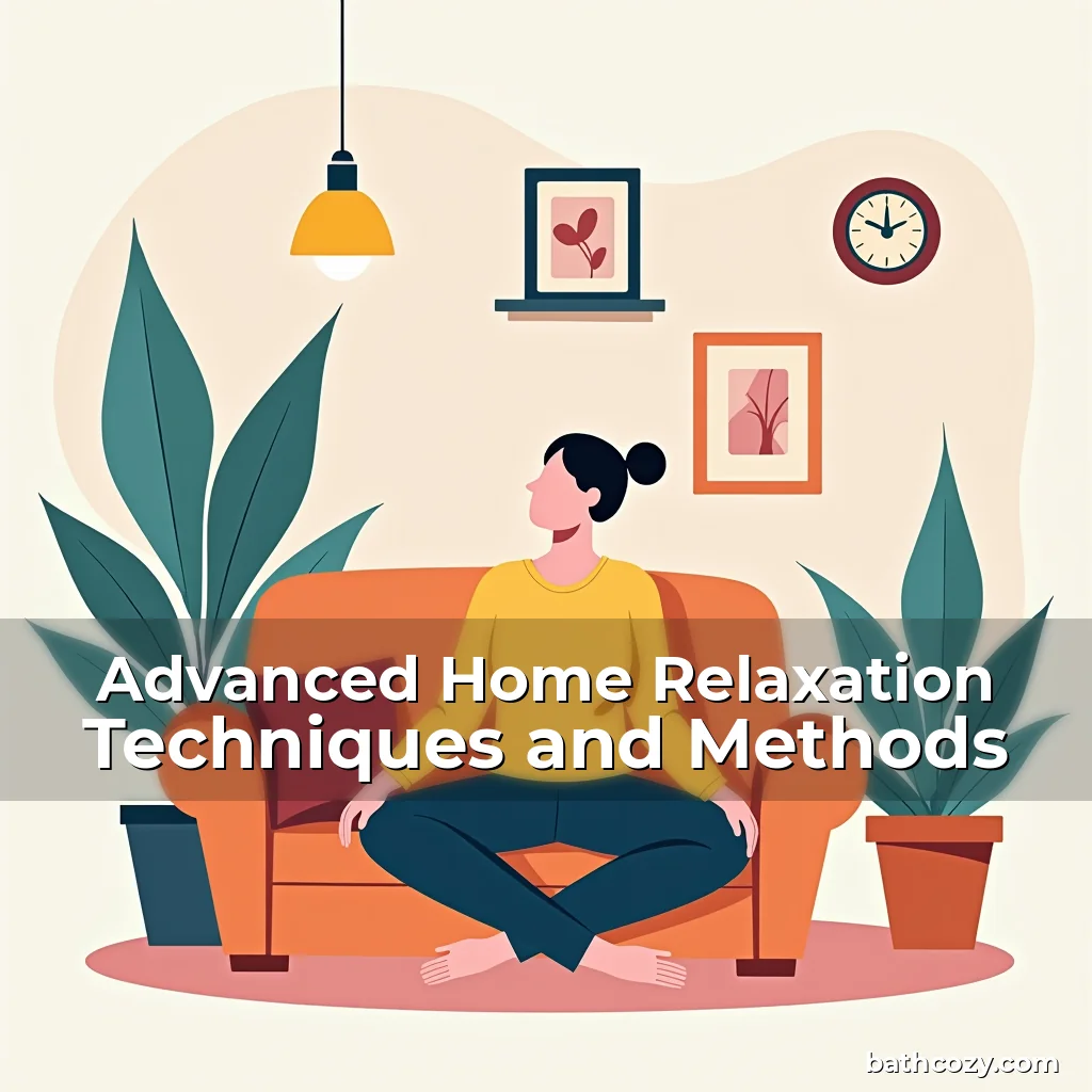 Artistic representation for Advanced Home Relaxation Techniques and Methods