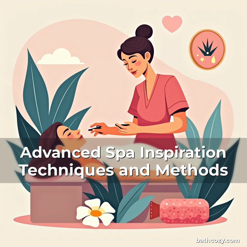 Artistic representation for Advanced Spa Inspiration Techniques and Methods