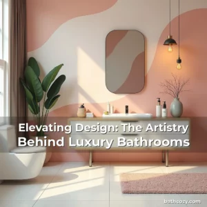 Artistic representation for Elevating Design: The Artistry Behind Luxury Bathrooms