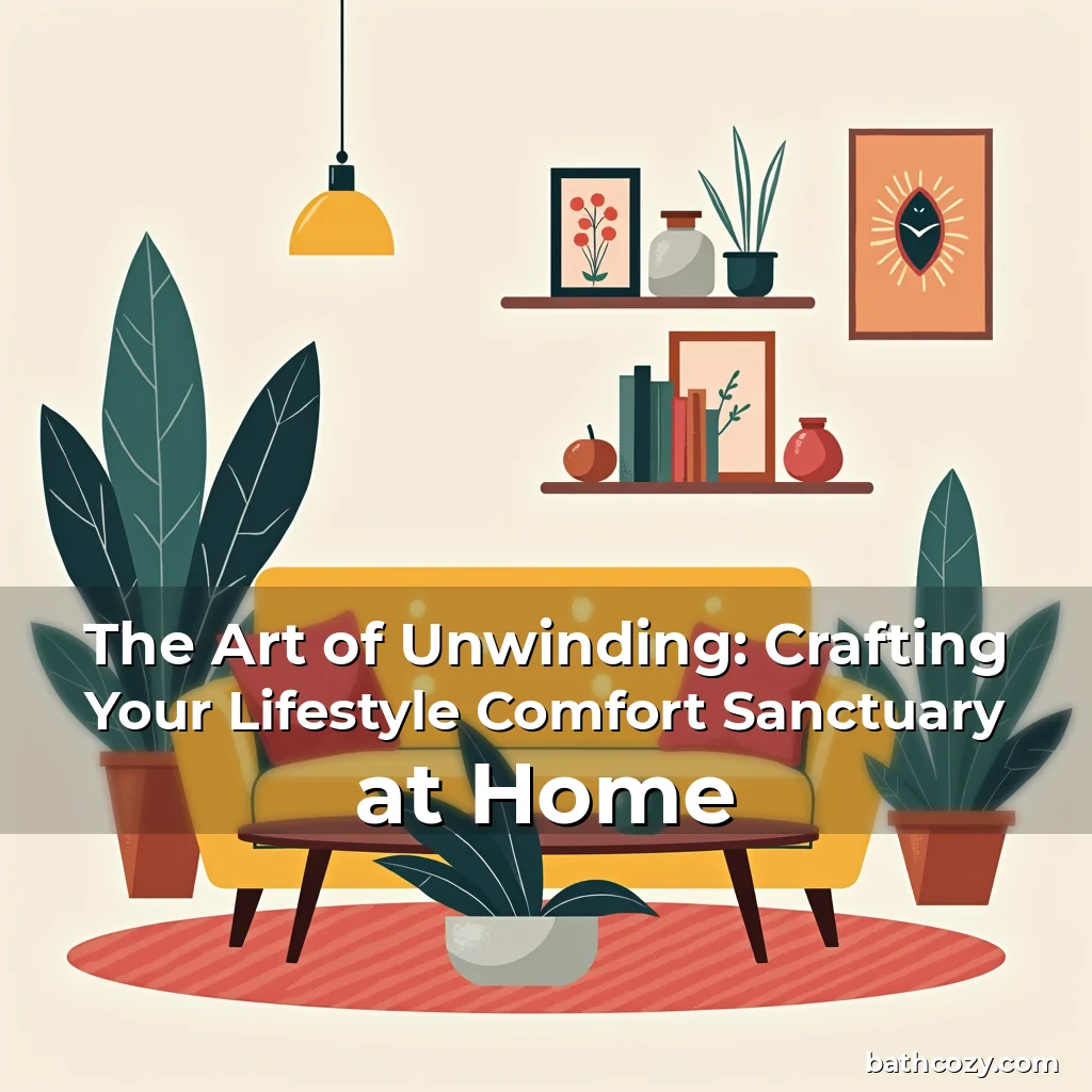 Artistic representation for The Art of Unwinding: Crafting Your Lifestyle Comfort Sanctuary at Home