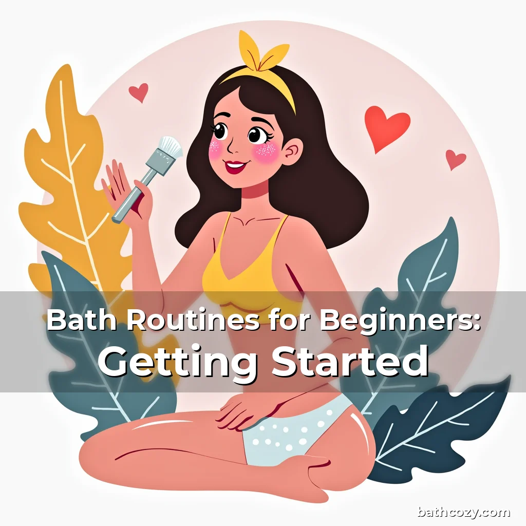 Artistic representation for Bath Routines for Beginners: Getting Started