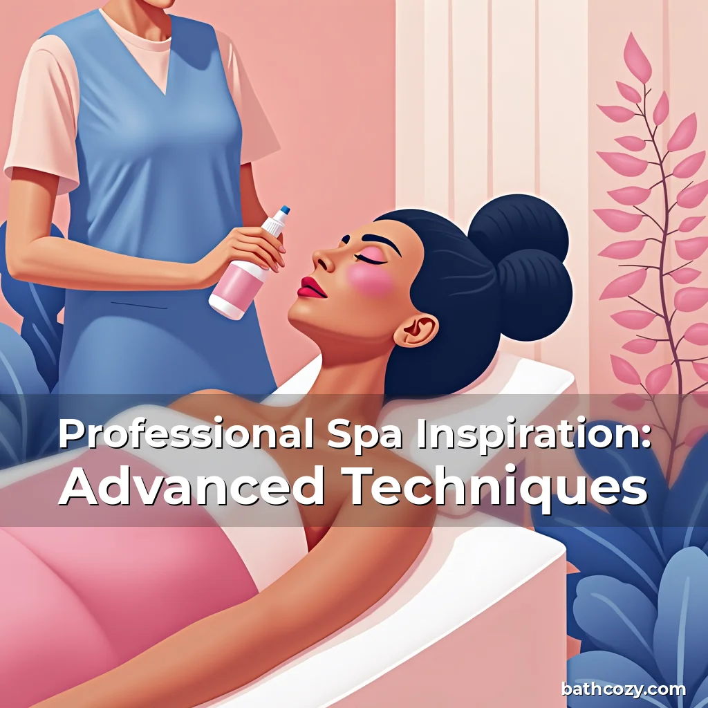 Artistic representation for Professional Spa Inspiration: Advanced Techniques
