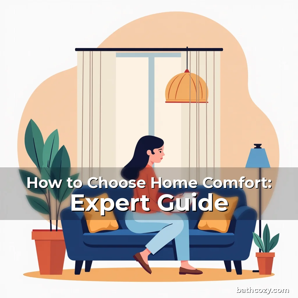 Artistic representation for How to Choose Home Comfort: Expert Guide