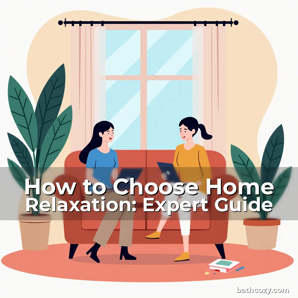 Artistic representation for How to Choose Home Relaxation: Expert Guide