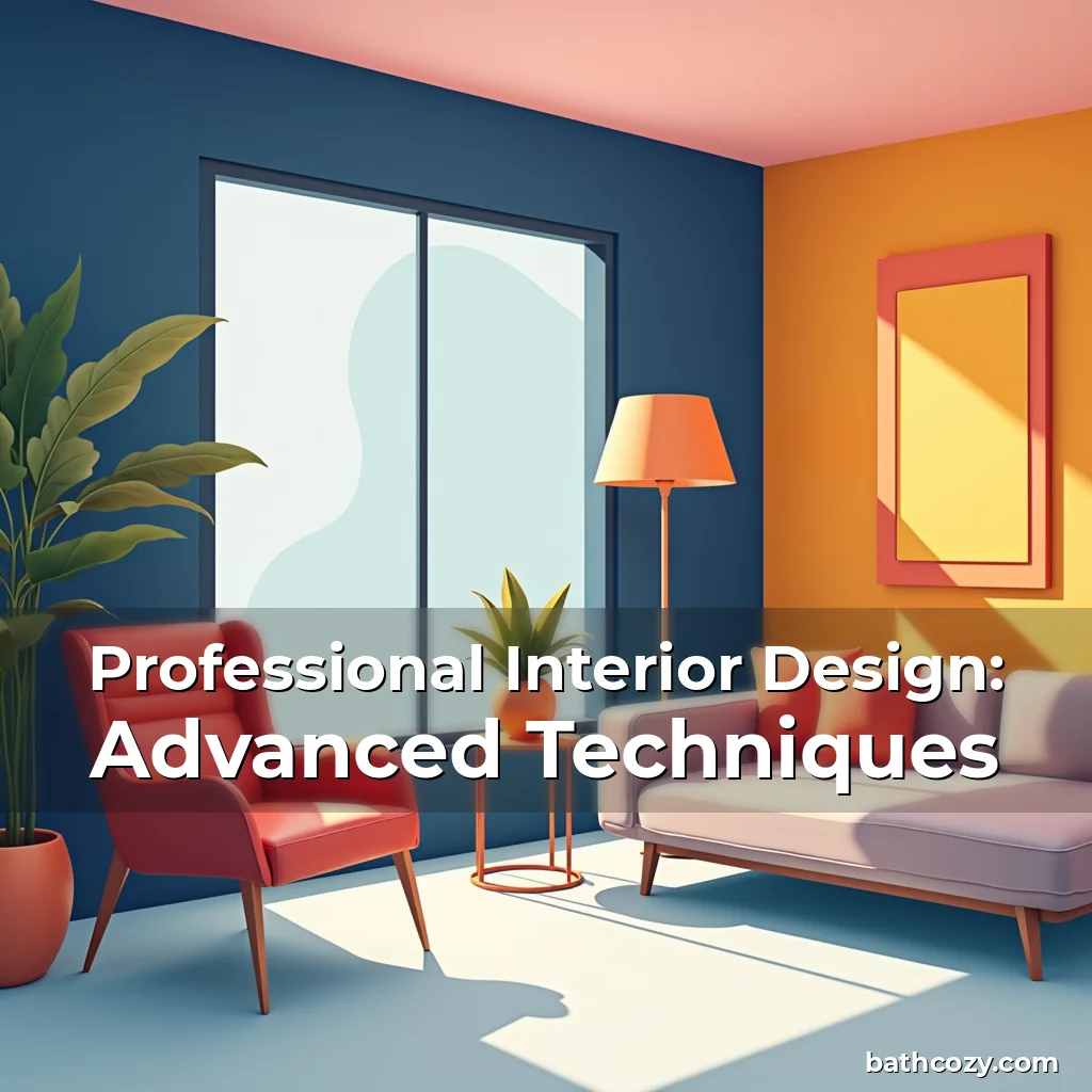 Artistic representation for Professional Interior Design: Advanced Techniques