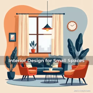 Artistic representation for Interior Design for Small Spaces