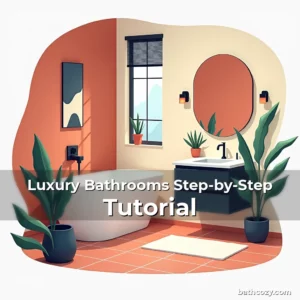 Artistic representation for Luxury Bathrooms Step-by-Step Tutorial