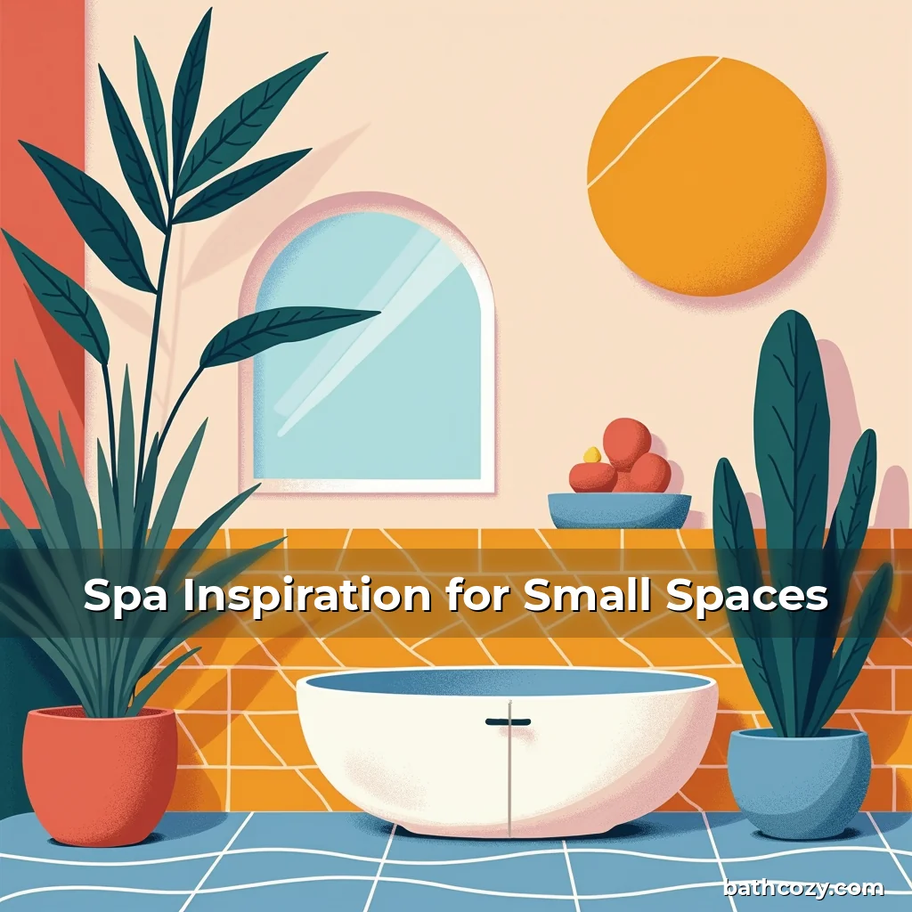 Artistic representation for Spa Inspiration for Small Spaces