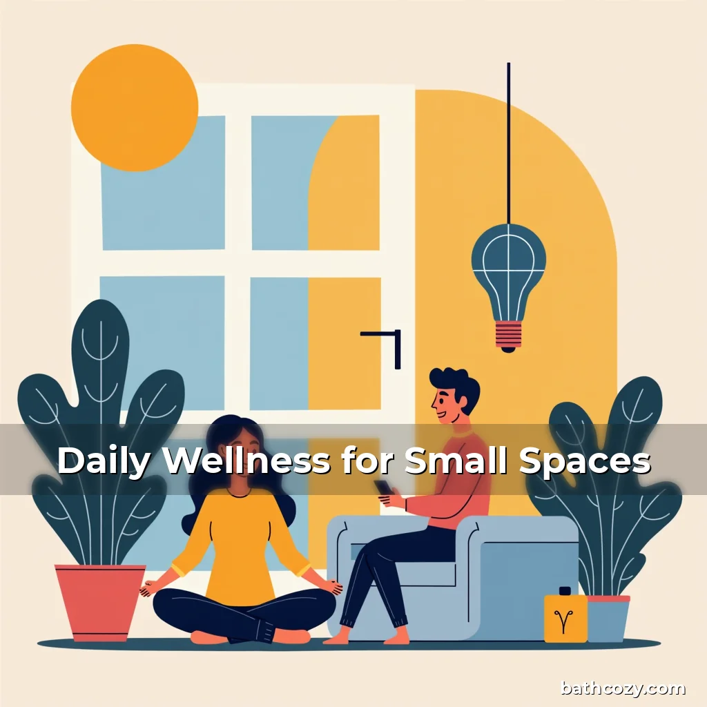 Artistic representation for Daily Wellness for Small Spaces