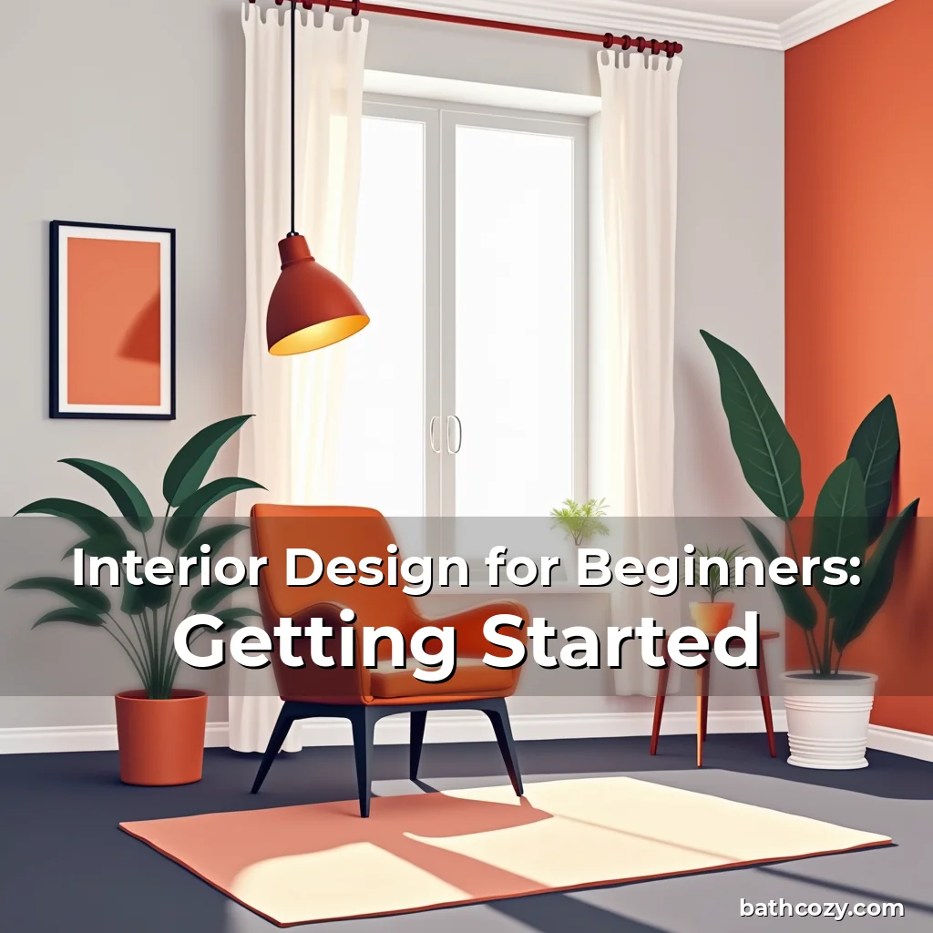 Artistic representation for Interior Design for Beginners: Getting Started