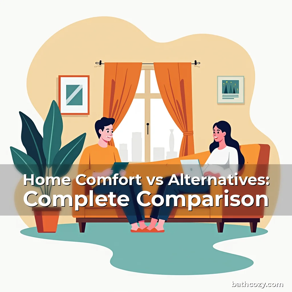Artistic representation for Home Comfort vs Alternatives: Complete Comparison