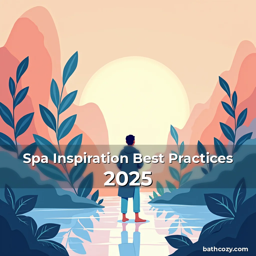 Artistic representation for Spa Inspiration Best Practices 2025