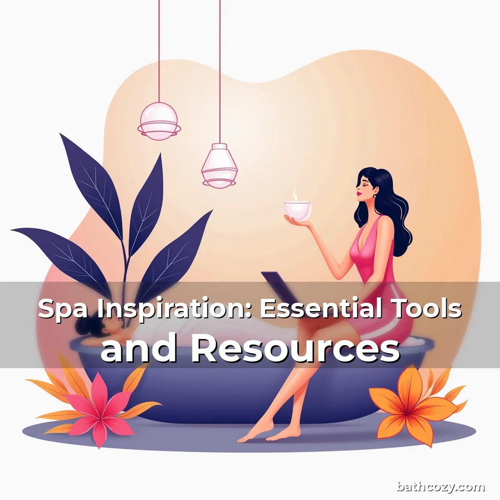 Artistic representation for Spa Inspiration: Essential Tools and Resources