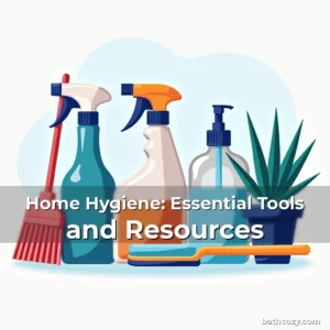 Artistic representation for Home Hygiene: Essential Tools and Resources