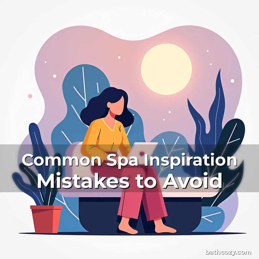 Artistic representation for Common Spa Inspiration Mistakes to Avoid