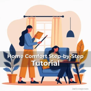 Artistic representation for Home Comfort Step-by-Step Tutorial