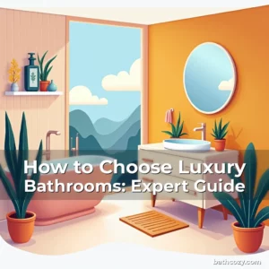Artistic representation for How to Choose Luxury Bathrooms: Expert Guide