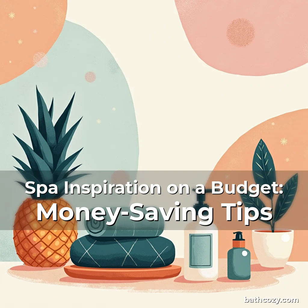Artistic representation for Spa Inspiration on a Budget: Money-Saving Tips