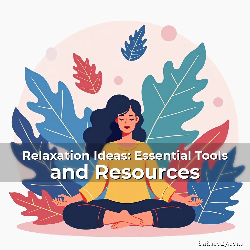 Artistic representation for Relaxation Ideas: Essential Tools and Resources