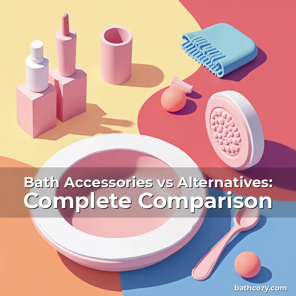 Artistic representation for Bath Accessories vs Alternatives: Complete Comparison