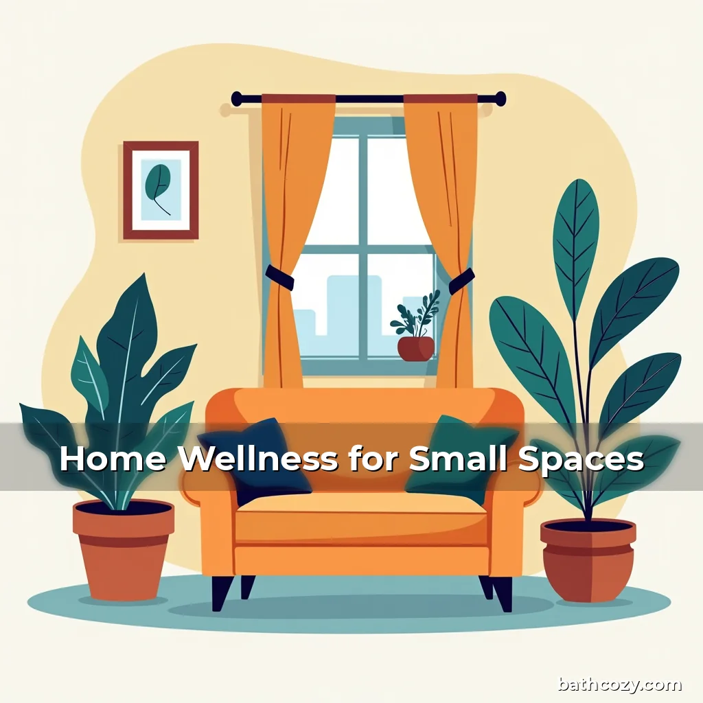 Artistic representation for Home Wellness for Small Spaces