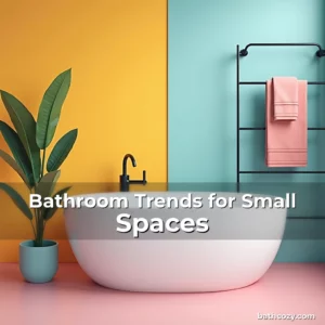 Artistic representation for Bathroom Trends for Small Spaces