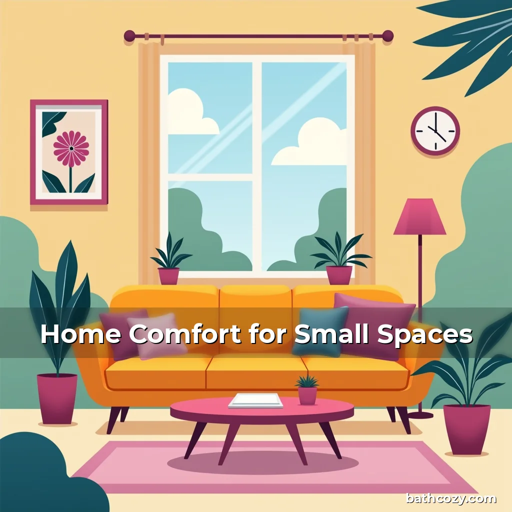 Artistic representation for Home Comfort for Small Spaces
