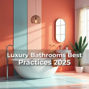 Artistic representation for Luxury Bathrooms Best Practices 2025