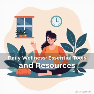 Artistic representation for Daily Wellness: Essential Tools and Resources